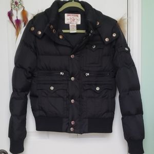 True Religion Down Parka Jacket